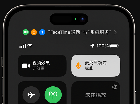 剑阁苹果授权维修网点分享iPhone在通话时让你的声音更清晰 