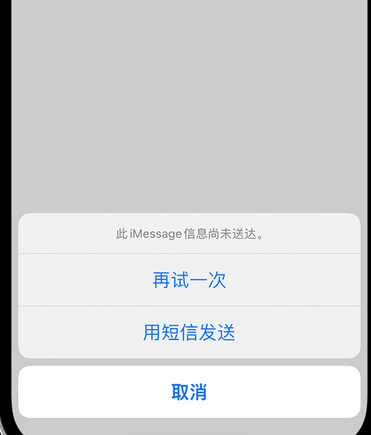 剑阁apple维修iPhone上无法正常发送iMessage信息