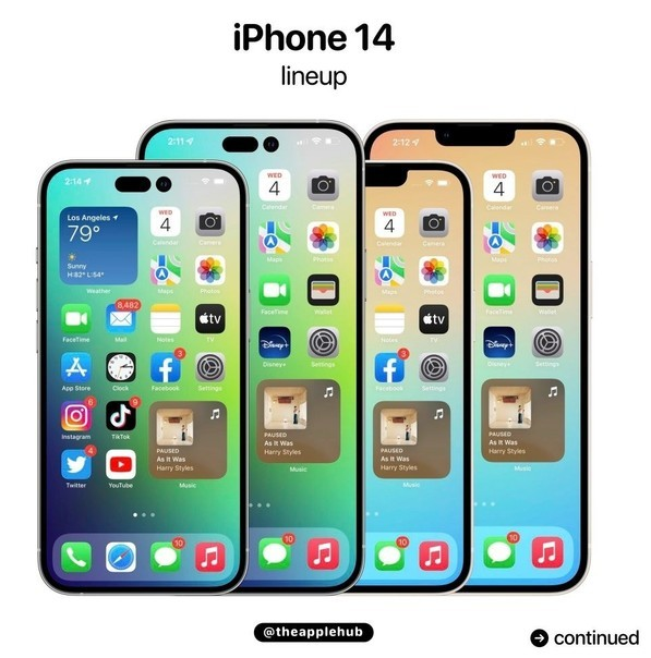 剑阁苹果14维修分享iPhone 14全家福 